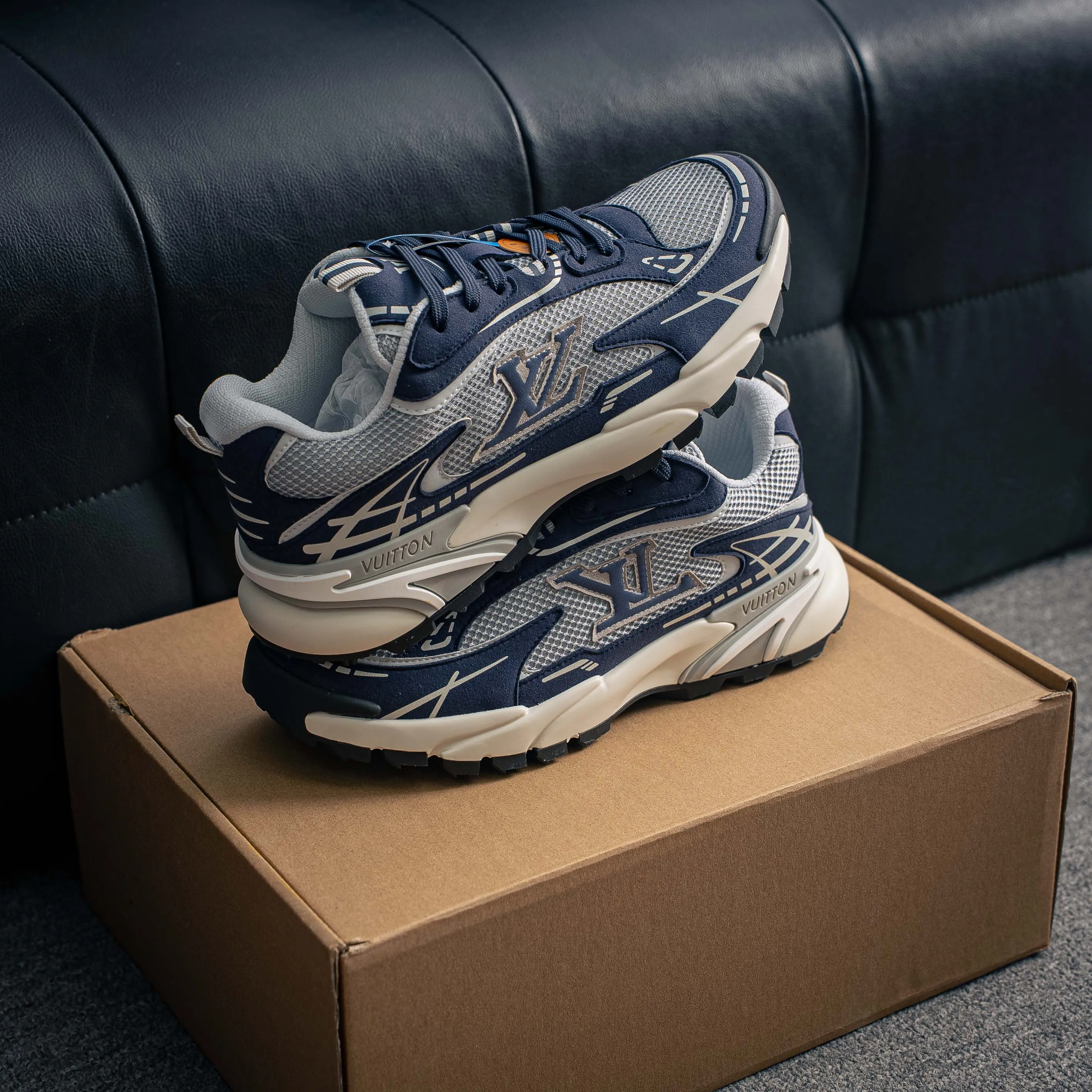 # Lv Tatic Runner Tatic Runner Series Platform Sole Chunky Sneakers， Retro Shoes ， 。Shoes ， "VUITTON